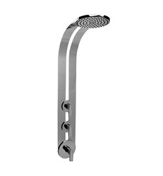 GRAFF G-8800-LM42S-T SENTO SHOWER PANEL AND HANDLES