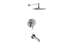 GRAFF G-7284-LM46S-T TERRA PRESSURE BALANCING SHOWER SYSTEM - TUB AND SHOWER