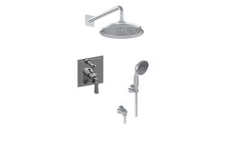 GRAFF G-7289-LM47S-T FINEZZA DUE FULL PRESSURE BALANCING SYSTEM - SHOWER AND HANDSHOWER