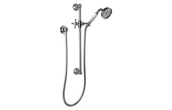 GRAFF G-8630-C2S CANTERBURY 22 INCH TRADITIONAL WALL-MOUNTED SLIDE BAR WITH HANDSHOWER
