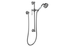 GRAFF G-8630-LC1S CANTERBURY 22 INCH TRADITIONAL WALL-MOUNTED SLIDE BAR WITH HANDSHOWER