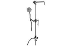 GRAFF G-8932-LM34S CANTERBURY 40-3/8 INCH EXPOSED RISER WITH 3-1/16 INCH HANDSHOWER