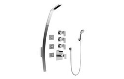 GRAFF GF1.130A-LM31S SOLAR THERMOSTATIC SHOWER SET WITH BODY SPRAYS AND HANDSHOWER (ROUGH AND TRIM)