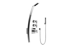 GRAFF GF2.020A-LM31S SOLAR THERMOSTATIC SHOWER SET WITH HANDSHOWER (ROUGH AND TRIM)