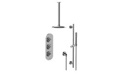 GRAFF GL3.011WB-LM45E0 PHASE THERMOSTATIC SHOWER SYSTEM - SHOWER WITH HANDSHOWER
