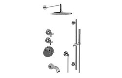 GRAFF GL3.612ST-C17E0 TERRA FULL THERMOSTATIC SHOWER SYSTEM WITH DIVERTER VALVE (ROUGH AND TRIM)