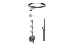 GRAFF GL4.029SC-LM57E0-T HARLEY THERMOSTATIC SET WITH AMETIS RING AND HANDSHOWER (TRIM ONLY)