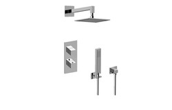 GRAFF GM2.022WD-SH0 INCANTO THERMOSTATIC SHOWER SYSTEM - SHOWER WITH HANDSHOWER