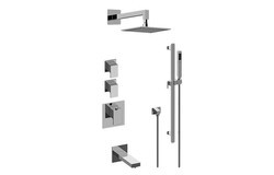 GRAFF GM3.612ST-LM31E0 SOLAR THERMOSTATIC SHOWER SYSTEM - TUB AND SHOWER WITH HANDSHOWER