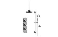 GRAFF GS3.011WB-LM20E0 BALI THERMOSTATIC SHOWER SYSTEM - SHOWER WITH HANDSHOWER