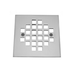 JACLO 6264 4-1/4 INCH SQUARE SHOWER DRAIN PLATE