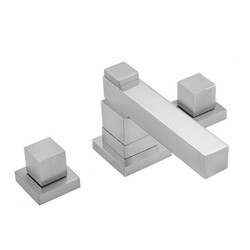 JACLO 3304-T673-0.5 CUBIX DOUBLE STACK FAUCET WITH CUBE HANDLES - 0.5 GPM