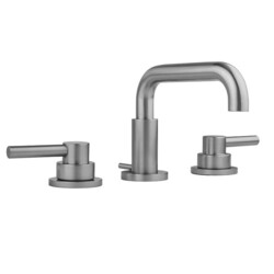 JACLO 8882-T632 DOWNTOWN CONTEMPO FAUCET WITH ROUND ESCUTCHEONS AND LOW CONTEMPO LEVER HANDLES