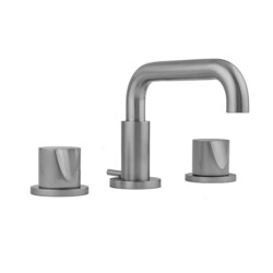 JACLO 8882-T672-0.5 DOWNTOWN CONTEMPO FAUCET WITH ROUND ESCUTCHEONS AND THUMB HANDLES- 0.5 GPM