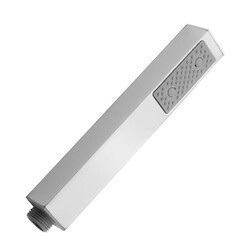 JACLO S470-2.0 CUBIX 1-FUNCTION DELUXE HANDSHOWER - 2.0 GPM, 1-1/8 INCH SPRAY FACE