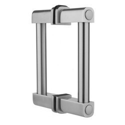 JACLO H80-BB-12 12 INCH CONTEMPO BACK TO BACK SHOWER DOOR PULL
