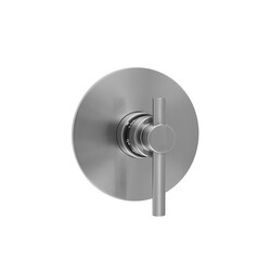 JACLO T538-TRIM ROUND PLATE WITH CONTEMPO LOW PEG LEVER TRIM FOR THERMOSTATIC VALVES (J-TH34 AND J-TH12)