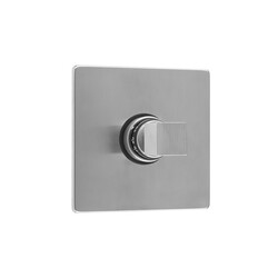 JACLO T573-TRIM SQUARE PLATE WITH CUBIX CUBE TRIM FOR THERMOSTATIC VALVES (J-TH34 AND J-TH12)