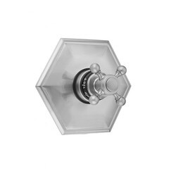 JACLO T878-TRIM HEX PLATE WITH BALL CROSS TRIM FOR THERMOSTATIC VALVES (J-TH34 AND J-TH12)