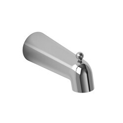 RIOBEL 871 WALL-MOUNT TUB SPOUT WITH DIVERTER