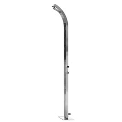 JACLO 1905-PSS ARC COLUMN ALLEGRO OUTDOOR SHOWER COLUMN- EXPOSED INSTALLATION IN POLISHED STAINLESS