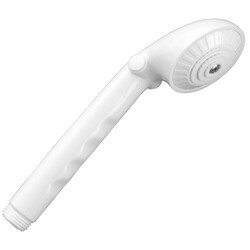 JACLO T006-2.0-WH TIVOLI 1-FUNCTION HANDSHOWER - 2.0 GPM IN WHITE, 2-5/8 INCH SPRAY FACE