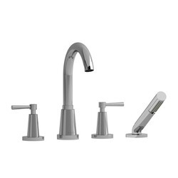 RIOBEL PA12L PALLACE 4-PIECE DECK-MOUNT TUB FILLER WITH HAND SHOWER