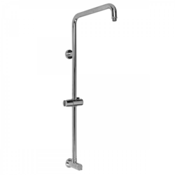 JACLO EXPTOP-90SD-PCH SUBWAY LINE 90° RETRO FIT EXPOSED PIPE IN POLISHED CHROME