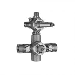 JACLO J-TH34-687 THERMOSTATIC VALVE WITH BUILT IN 2-WAY DIVERTER/VOLUME CONTROL WITH SHARED FUNCTION AND SHUT OFF