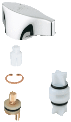 GROHE 45048000 3-WAY DIVERTER VALVE AND TRIM
