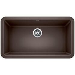 BLANCO 401896 IKON 33 INCH APRON FRONT KITCHEN SINK IN CAFE BROWN