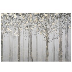 YOSEMITE YJ9378A 39.5 X 27.5 INCH GREY AND YELLOW TREES