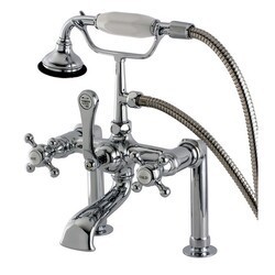 KINGSTON BRASS AE10TBX ENGLISH COUNTRY DECK MOUNT CLAWFOOT TUB FAUCET