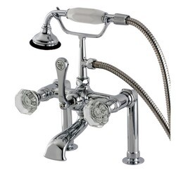 KINGSTON BRASS AE10TWCL CELEBRITY DECK MOUNT CLAWFOOT TUB FAUCET