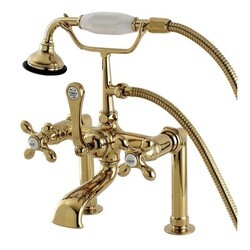 KINGSTON BRASS AE109T VINTAGE DECK MOUNT CLAWFOOT TUB FAUCET