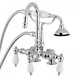 KINGSTON BRASS AE16T1 VINTAGE TUB FAUCET IN POLISHED CHROME