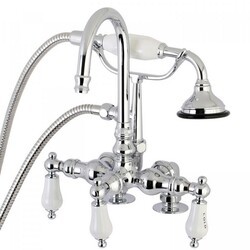 KINGSTON BRASS AE18T1 VINTAGE TUB FAUCET IN POLISHED CHROME