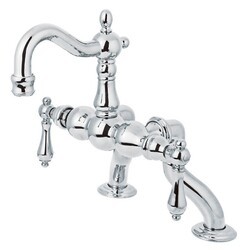 KINGSTON BRASS CC2002T1 VINTAGE CLAWFOOT TUB FILLER FAUCET IN POLISHED CHROME