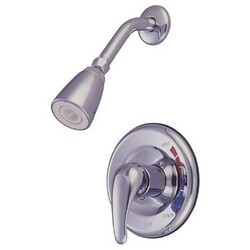 KINGSTON BRASS GKB651SO CHATHAM WATER SAVING SHOWER ONLY FAUCET WITH 1.5GPM SHOWER HEAD AND SINGLE LEVER HANDLE IN CHROME