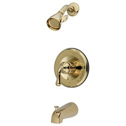 KINGSTON BRASS KB163 MAGELLAN SINGLE LEVER HANDLE OPERATION TUB AND SHOWER FAUCET