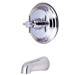 KINGSTON BRASS KB2631DXTO CONCORD TUB ONLY IN POLISHED CHROME