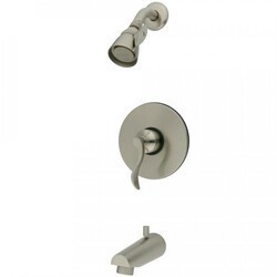 KINGSTON BRASS KB8698DFL TUB AND SHOWER FAUCET IN BRUSHED NICKEL