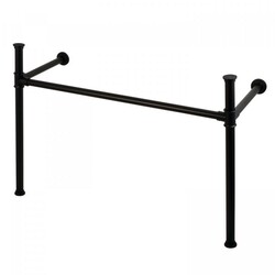 KINGSTON BRASS VPB14880 IMPERIAL STAINLESS STEEL CONSOLE LEGS FOR VPB1488B IN MATTE BLACK