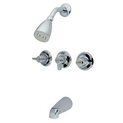 KINGSTON BRASS KB130 TUB AND SHOWER FAUCET IN POLISHED CHROME