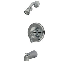 KINGSTON BRASS KB1631FL TUB AND SHOWER FAUCET IN POLISHED CHROME