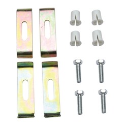 KINGSTON BRASS KUHDWR4 4-PIECES UNDERMOUNT CLIP FOR STAINLESS STEEL SINK