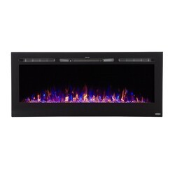 TOUCHSTONE 80004 SIDELINE-50  50 INCH RECESSED ELECTRIC FIREPLACE