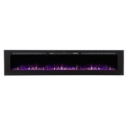 TOUCHSTONE SIDELINE-100 80032 100 INCH RECESSED ELECTRIC FIREPLACE