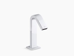 KOHLER K-104L77-SANL-CP LOURE TOUCHLESS FAUCET WITH KINESIS SENSOR TECHNOLOGY AND TEMPERATURE MIXER, DC-POWERED