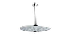 PHYLRICH K832 CEILING MOUNT SINGLE-FUNCTION ROUND SHOWER HEAD WITH SHOWER ARM